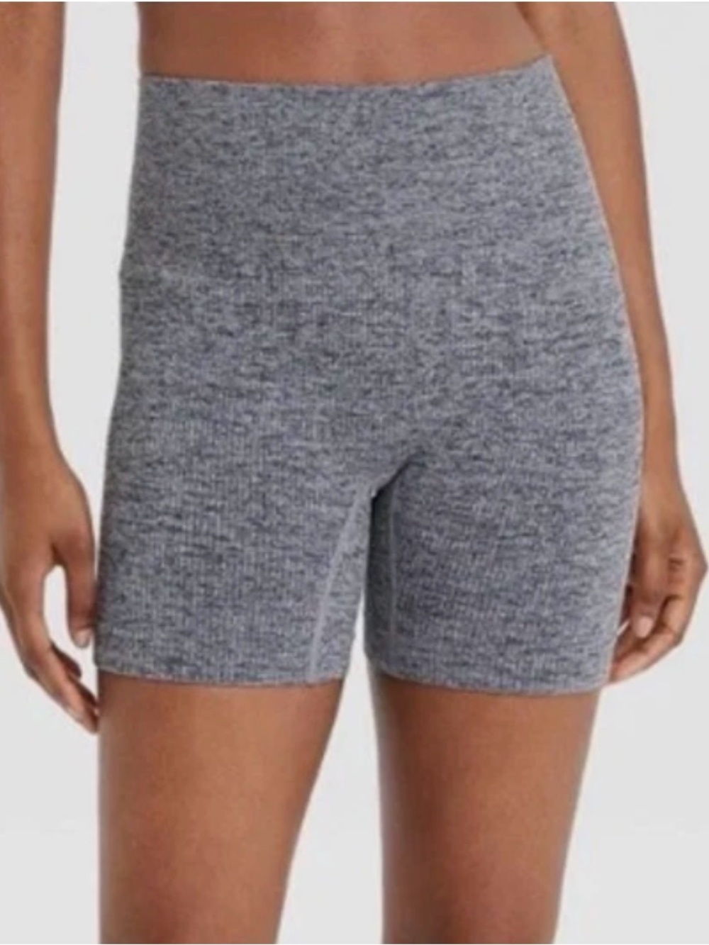 Colsie Seamless Ribbed High-Waist Bike Shorts